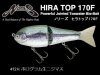 (商品画像) アウトレット　ノリーズ　ヒラトップ170F　412H ホログラム生ニジマス