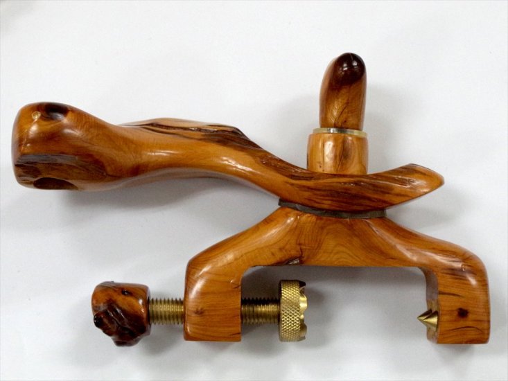 (商品画像) 国産　天然枠　万力付き（てんねんわく　まんりきつき）　へらフラシ　002